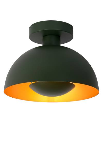 Deckenleuchte Siemon Stahl - Grün