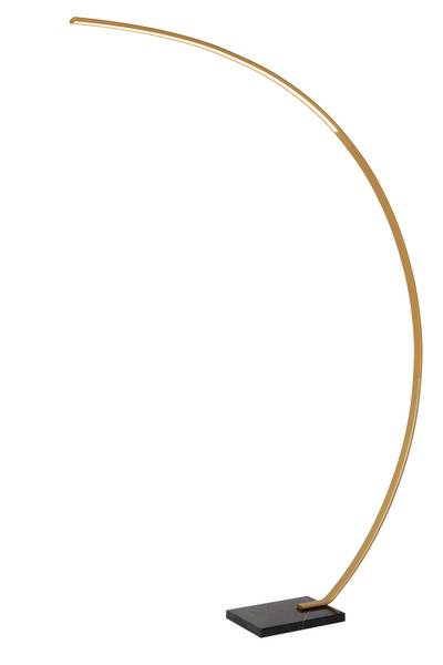LED-Bogenleuchte  Curve Eisen - Gold
