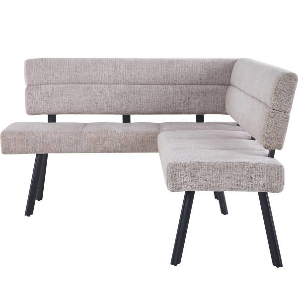 Eckbank Bonomo Beige - Ecke davorstehend links