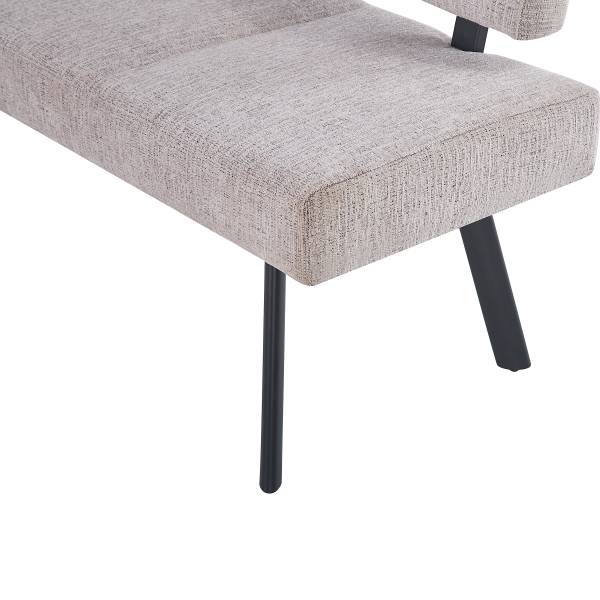 Eckbank Bonomo Beige - Ecke davorstehend links
