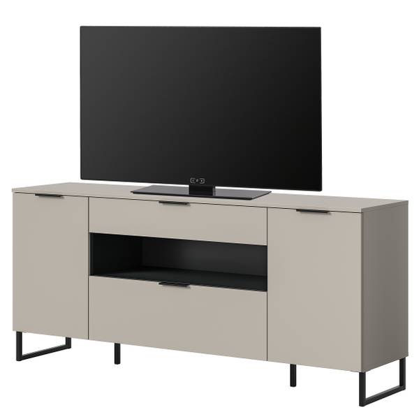 Sideboard Quario Kaschmir / Schwarz