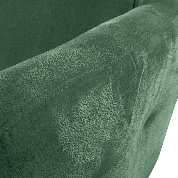 3-Sitzer Sofa Tahum Chenille Aponi: Smaragdgrün