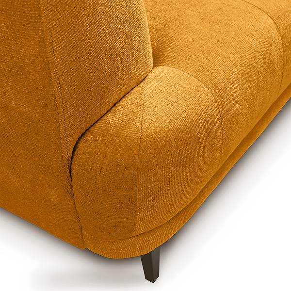 2-Sitzer Sofa Colel Chenille Gelia: Goldgelb