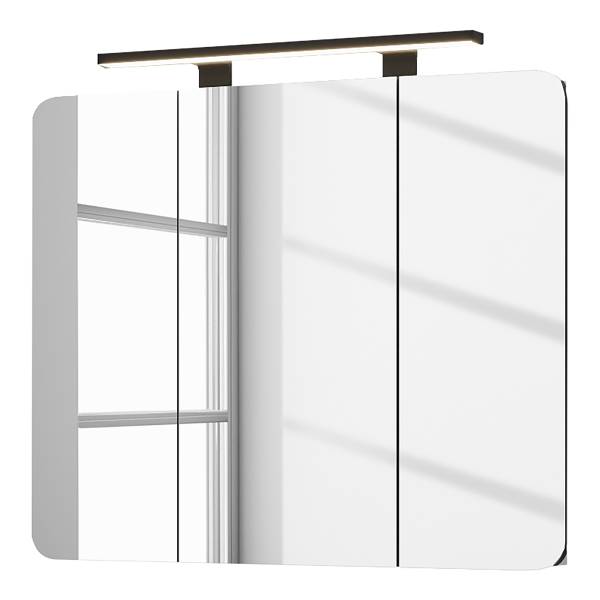 Armoire de toilette éclairée Kismacs Blanc