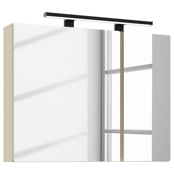 Spiegelkast met verlichting Körmend kasjmier