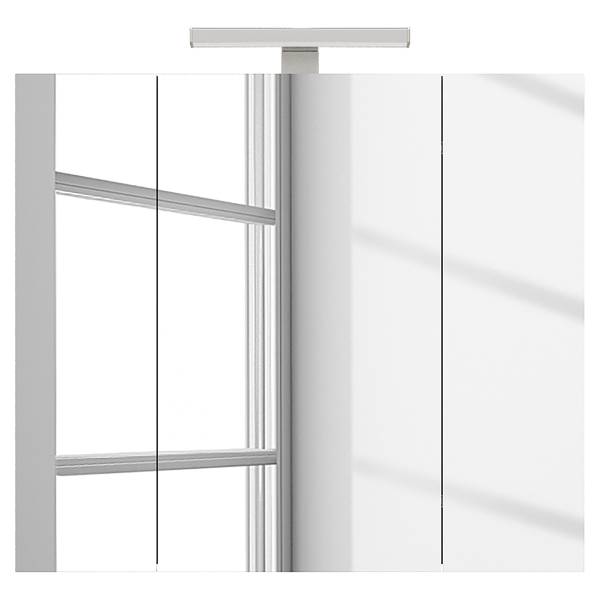 Spiegelkast met verlichting Tardona Artisan eikenhouten look