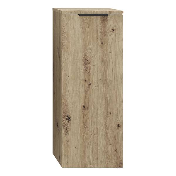 Mobile basso con 1 anta Tardona effetto rovere