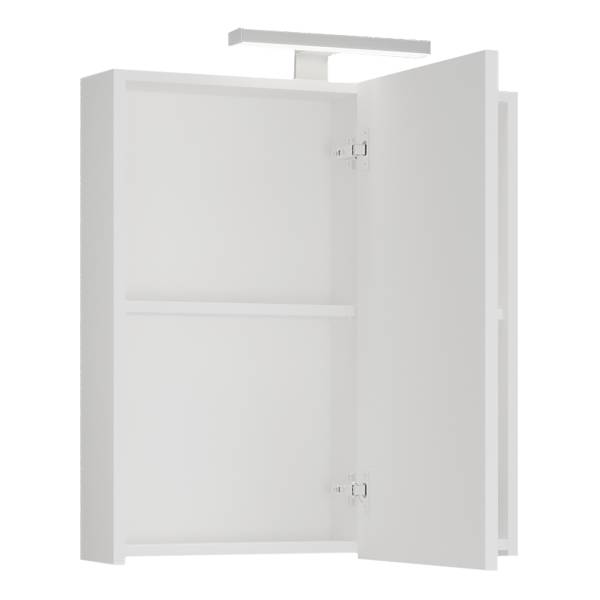 Spiegelkast met verlichting Boncsos wit