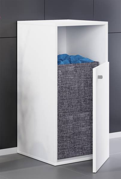 Unterschrank Dreso Weiß - Breite: 40 cm