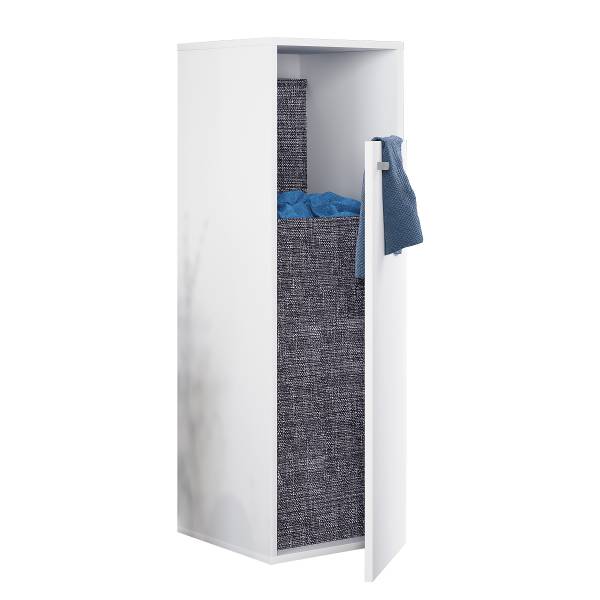 Midischrank Dreso Weiß - Breite: 40 cm