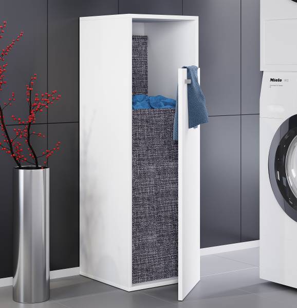 Midischrank Dreso Weiß - Breite: 40 cm