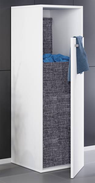 Midischrank Dreso Weiß - Breite: 40 cm