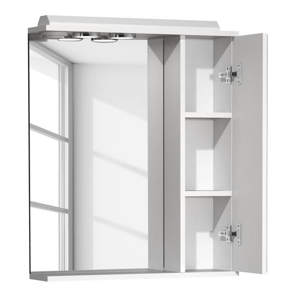 Spiegelkast Casalo 1 deur wit