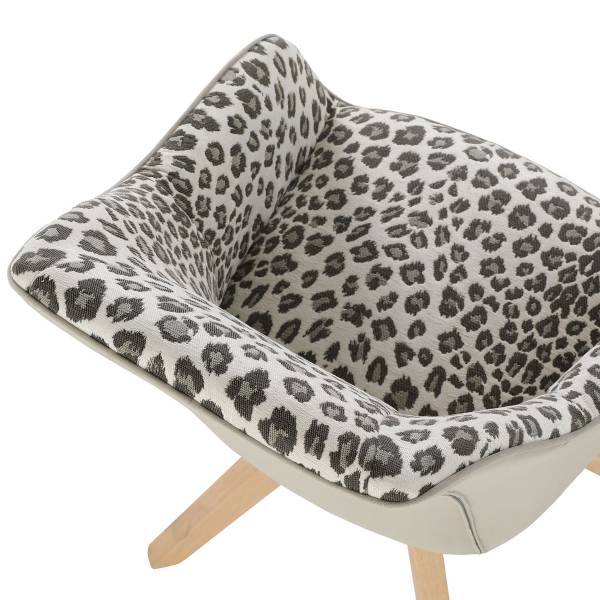 Set di 2 sedie girevoli VUCA leo / beige