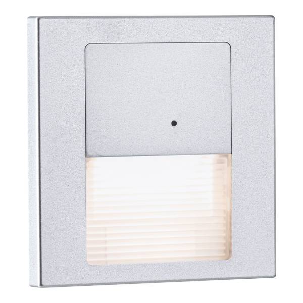 LED-Einbauleuchte Tsaro mit Sensor Kunststoff - Chrom