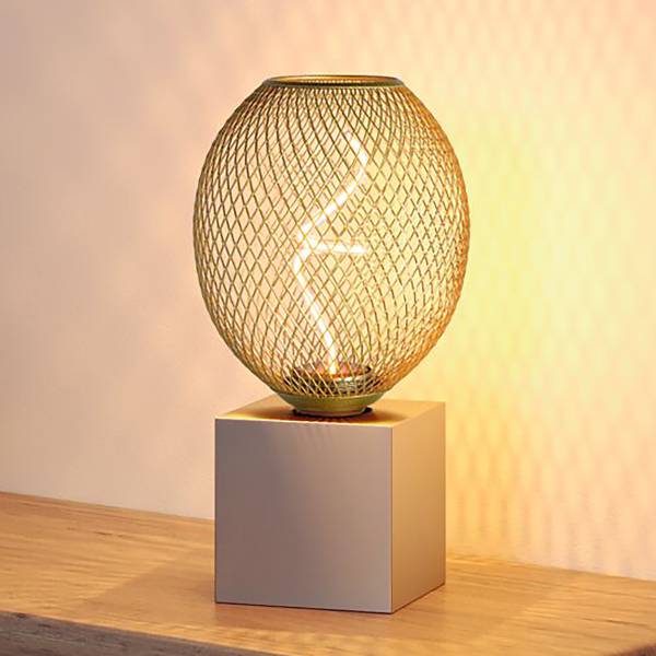 LED-Leuchtmittel Metallic Glow Typ A Stahl - Messing