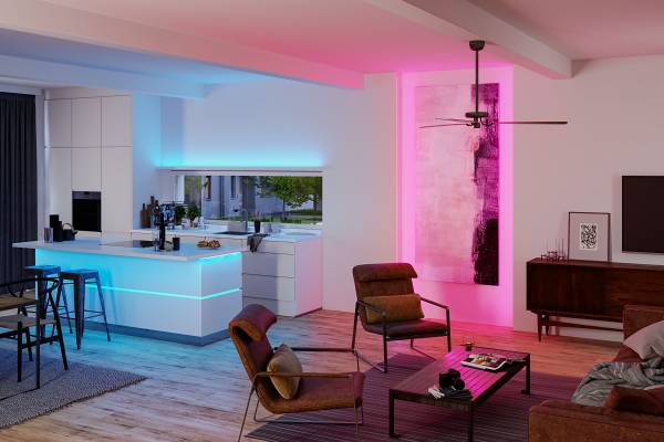 Verbindungsecken MaxLED 2er-Set Kunststoff - Transparent