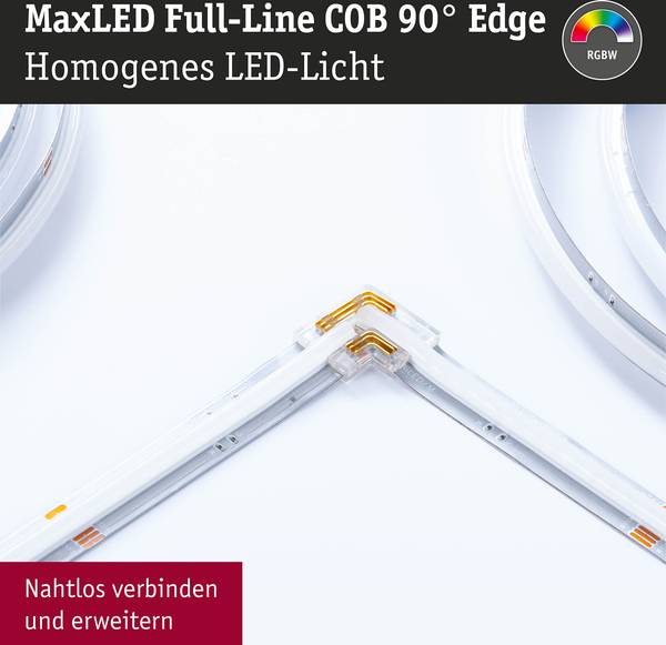 Verbindungsecken MaxLED 2er-Set Kunststoff - Transparent
