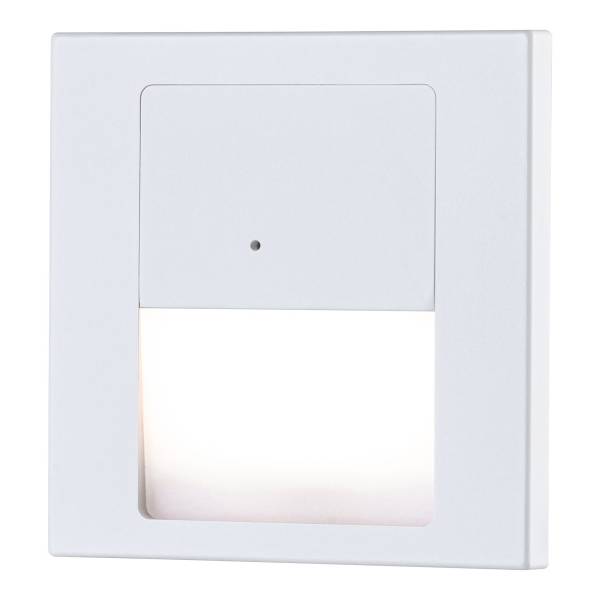 LED-Einbauleuchte Tsaro mit Sensor Kunststoff - Weiß