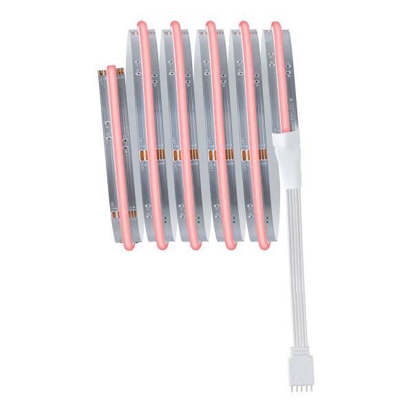 LED-Strip MaxLED 500 RGB Kunststoff - Silber - Breite: 150 cm - 4er Set