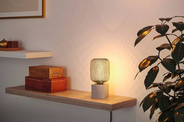 LED-Leuchtmittel Metallic Glow Typ B Stahl - Messing