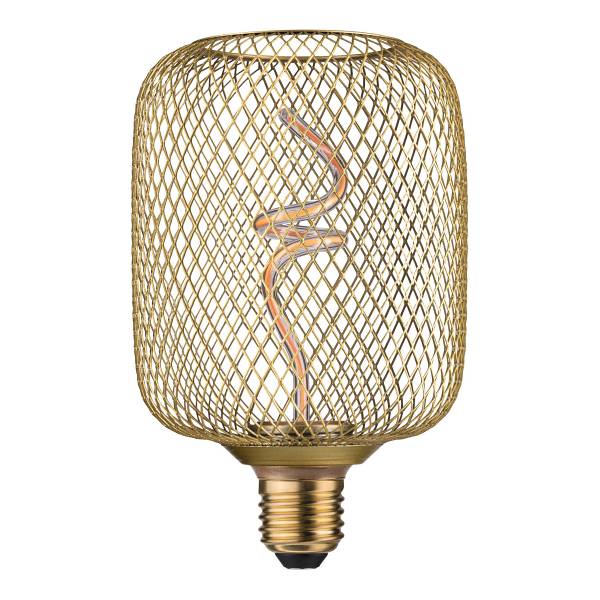 LED-Leuchtmittel Metallic Glow Typ B Stahl - Messing