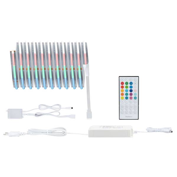 LED-Strip MaxLED 1000 RGB Kunststoff - Silber - Breite: 300 cm - 4er Set