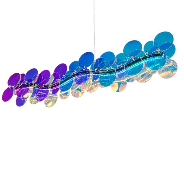 LED-Pendelleuchte Pulse Acrylglas / Eisen - 1-flammig