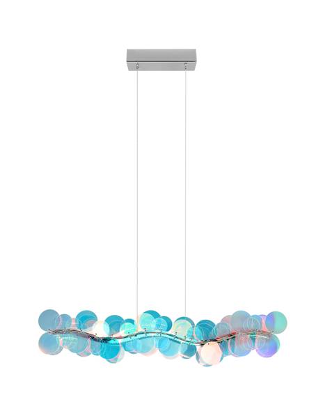 LED-Pendelleuchte Pulse Acrylglas / Eisen - 1-flammig