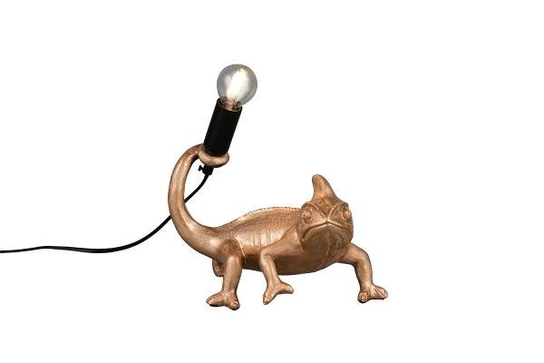 Tafellamp Crawly kunsthars - 1-lichts - goud