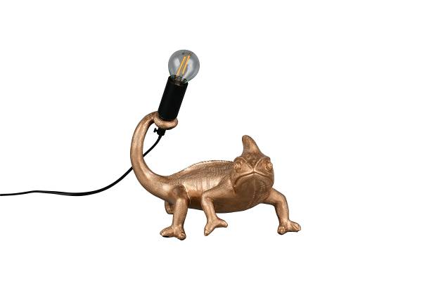 Tafellamp Crawly kunsthars - 1-lichts - goud