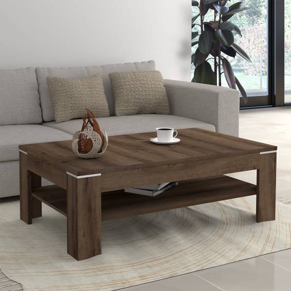 Tavolino da salotto Sansen Effetto rovere
