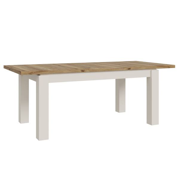 Ausziehbarer Esstisch Labuho Eiche Mauvella Dekor / Kaschmir