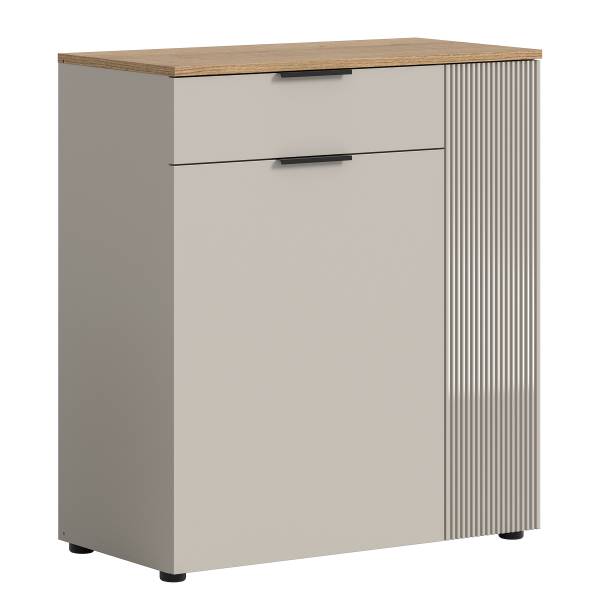 Kommode Slide Kaschmir / Eiche Evoke Dekor