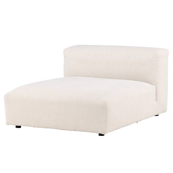 Divano modulare a 1,5 posti Mavi A Beige - Tessuto - 105 x 70 x 135 cm