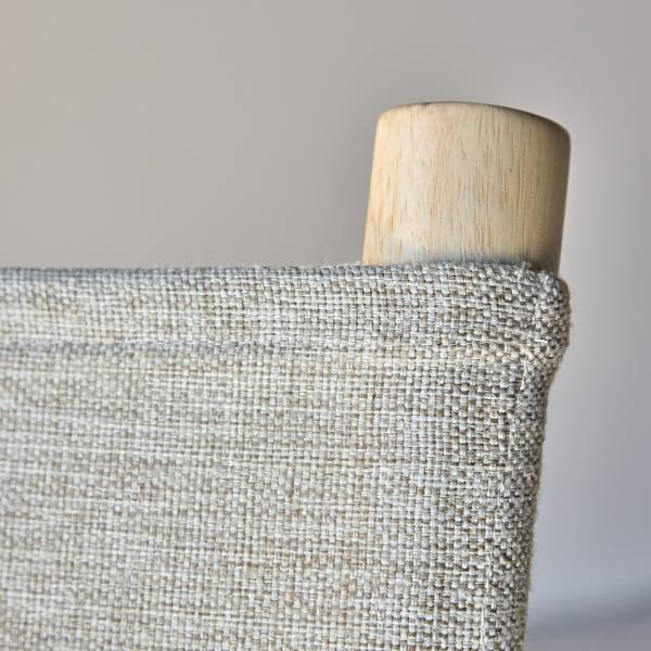 Loungesessel Millo Beige - Webstoff - 65 x 70 x 68 cm