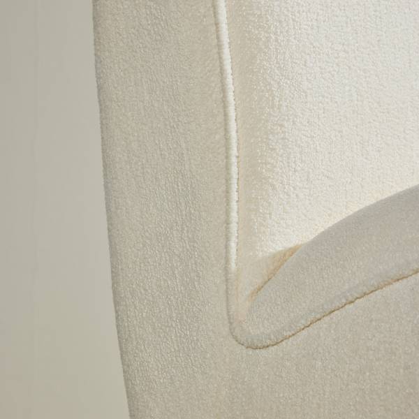 Sessel My Weiß - Webstoff - Stahl - 71 x 80 x 88 cm