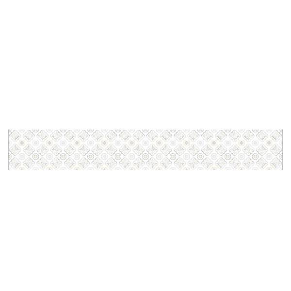Pannello paraschizzi Geometria Premium Polipropilene - Crema - 300 x 60 cm