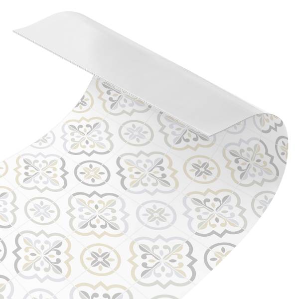 Pannello paraschizzi Geometria Premium Polipropilene - Crema - 300 x 60 cm