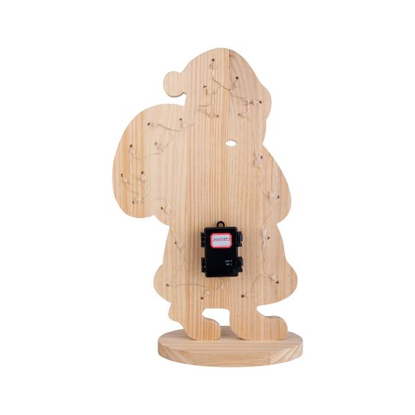 LED-Dekoobjekt Santa 32 x 49 cm