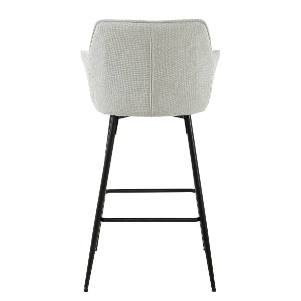 Set di 2 sedie da bar Lelai Beige