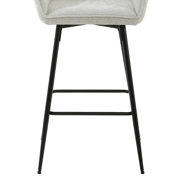 Set di 2 sedie da bar Lelai Beige