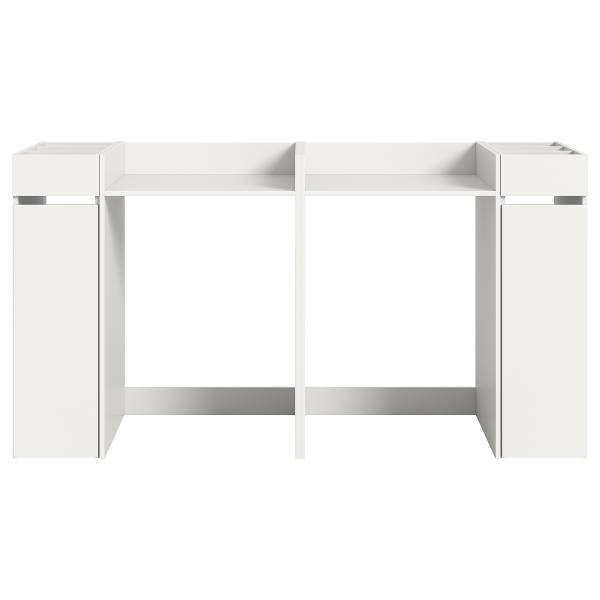 Wasmachinekast Free 2 open kasten wit - Breedte: 190 cm
