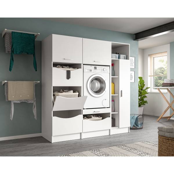 Waschmaschinenumbauset Free Kombi C Weiß