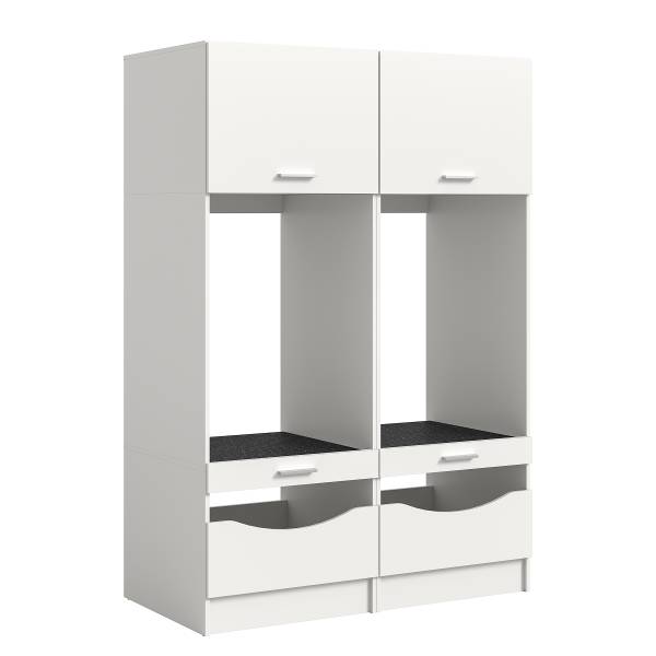 Waschmaschinenumbauset Free Kombi J Weiß