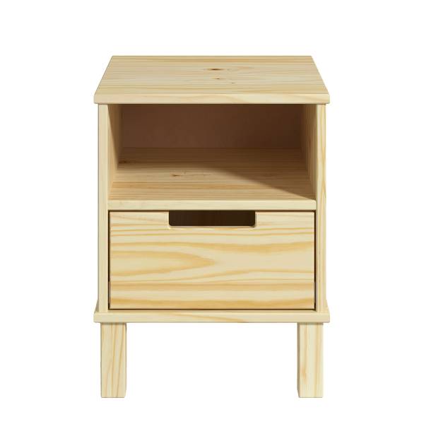 Houten nachtkastje HAIYO grenenhout