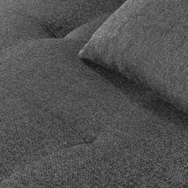 Ecksofa Lepelle mit Schlaffunktion Grau - Webstoff - 302 x 87 x 187 cm