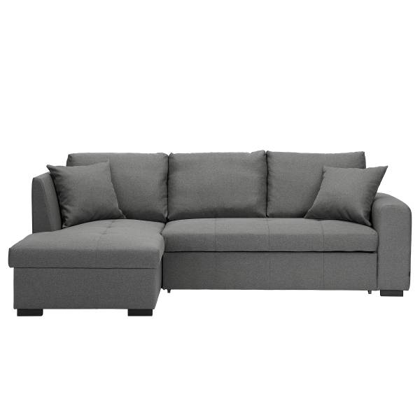 Ecksofa Marabau mit Schlaffunktion Longchair davorstehend links