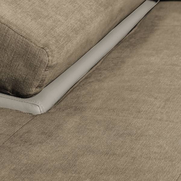 Divano letto angolare Jugor Talpa / Bianco - Longchair preimpostata a sinistra