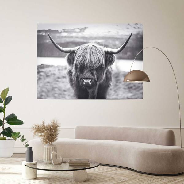 Poster Giant XXL Mucca Carta - Nero